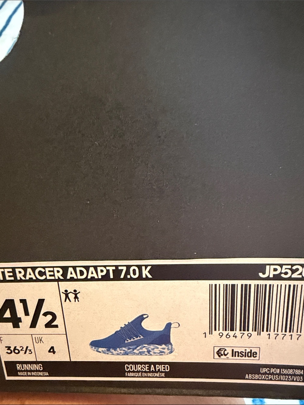 Adidas Lite Racer Adapt 7.0K - Picture 7 of 7